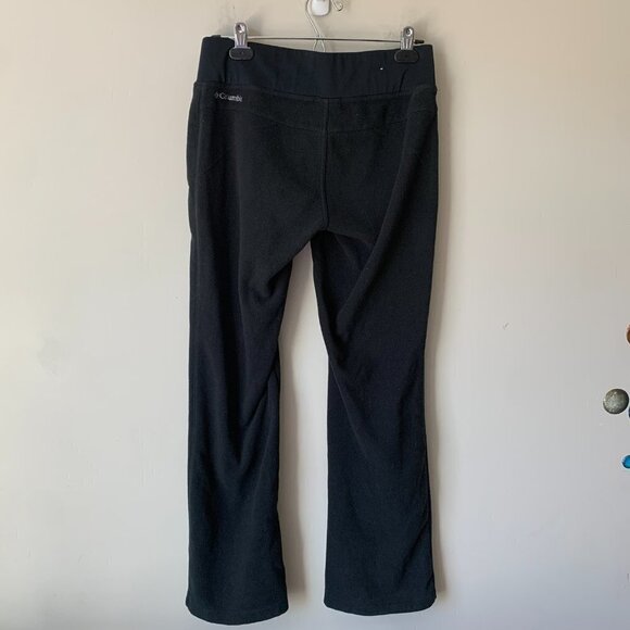 COLUMBIA Black Fleece Pants Outdoors Winter Gorpcore Women's Size Small - Picture 4 of 10